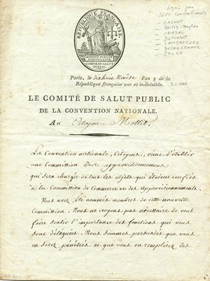 Lot 439 - COMMITTEE OF PUBLIC SAFETY