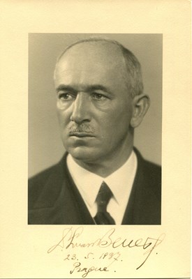 Lot 318 - BENES EDVARD: (1884-1948)