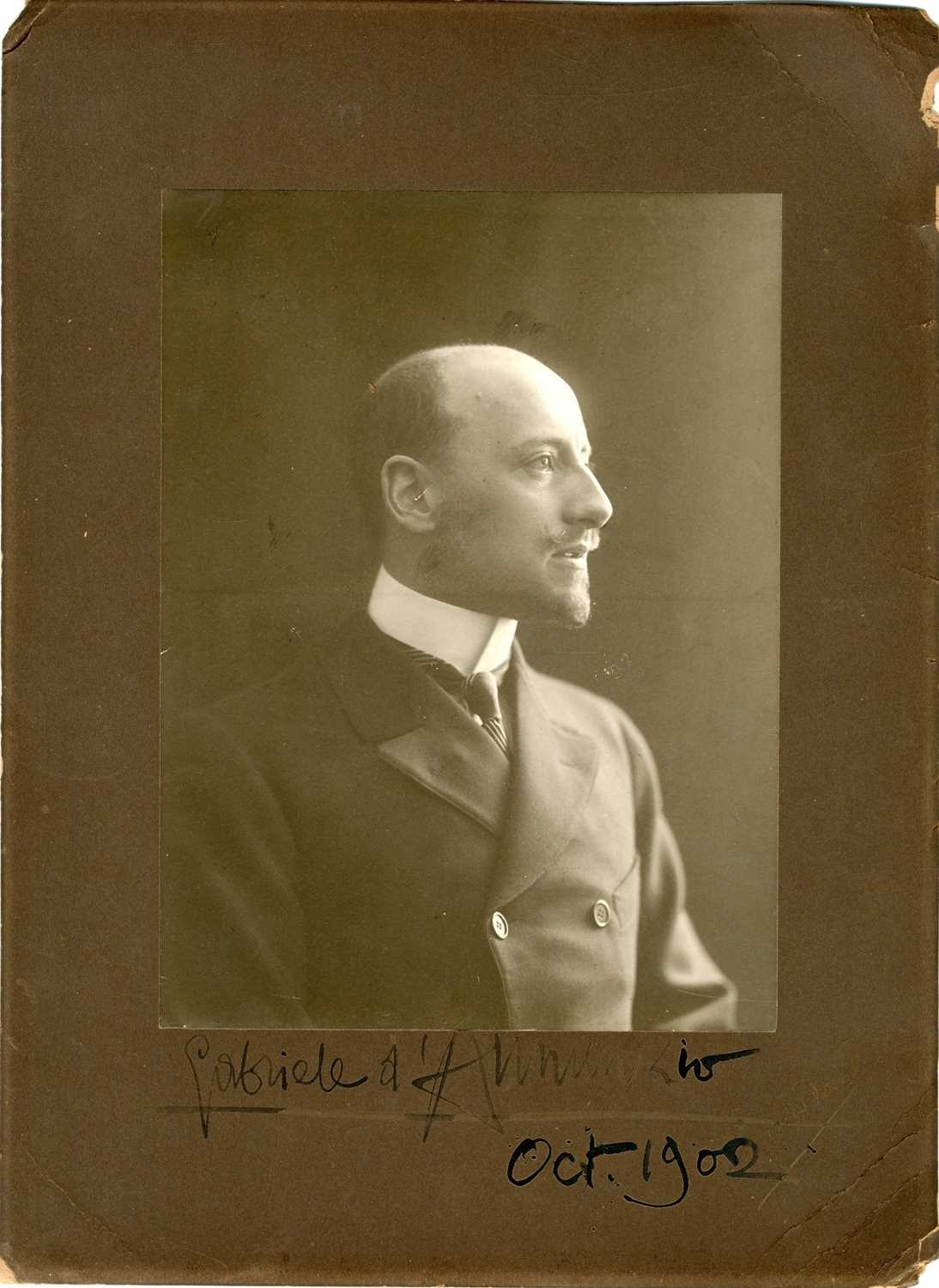 Lot 778 - ANNUNZIO GABRIELE D´: (1863-1938)