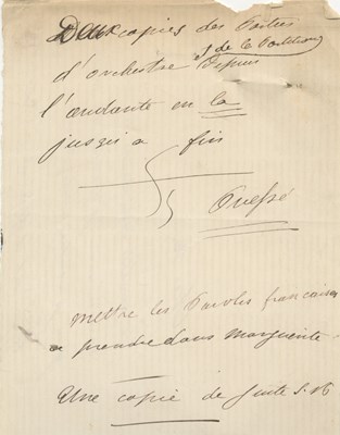 Lot 362 - BIZET GEORGES: (1838-1875)