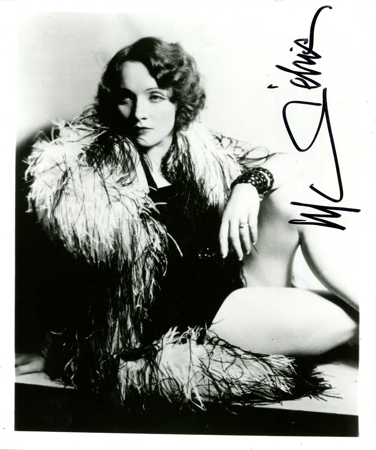 Lot 204 - DIETRICH MARLENE: (1901-1992)