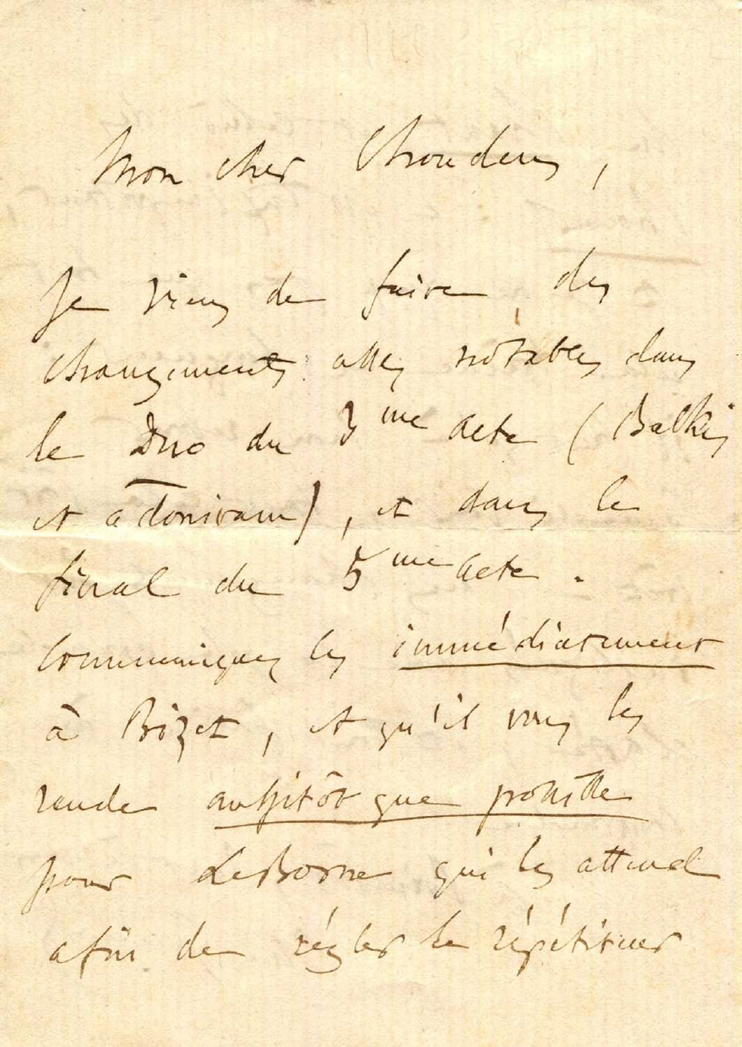 Lot 364 - GOUNOD CHARLES: (1818-1893)