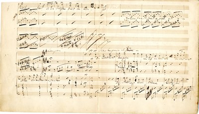 Lot 399 - LISZT FRANZ: (1811-1886)