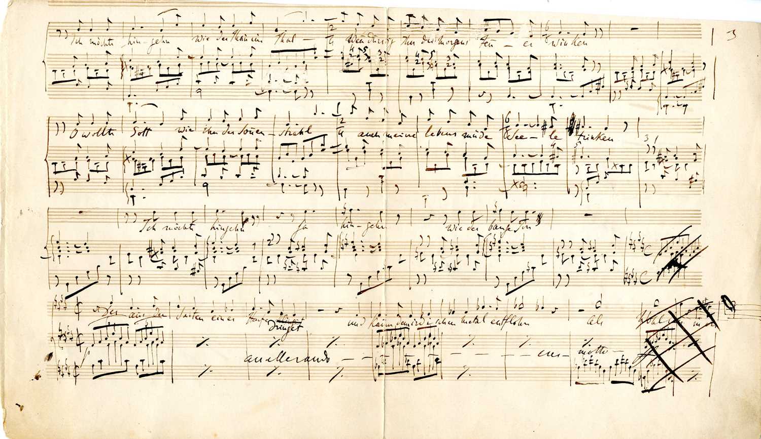 Lot 399 - LISZT FRANZ: (1811-1886)