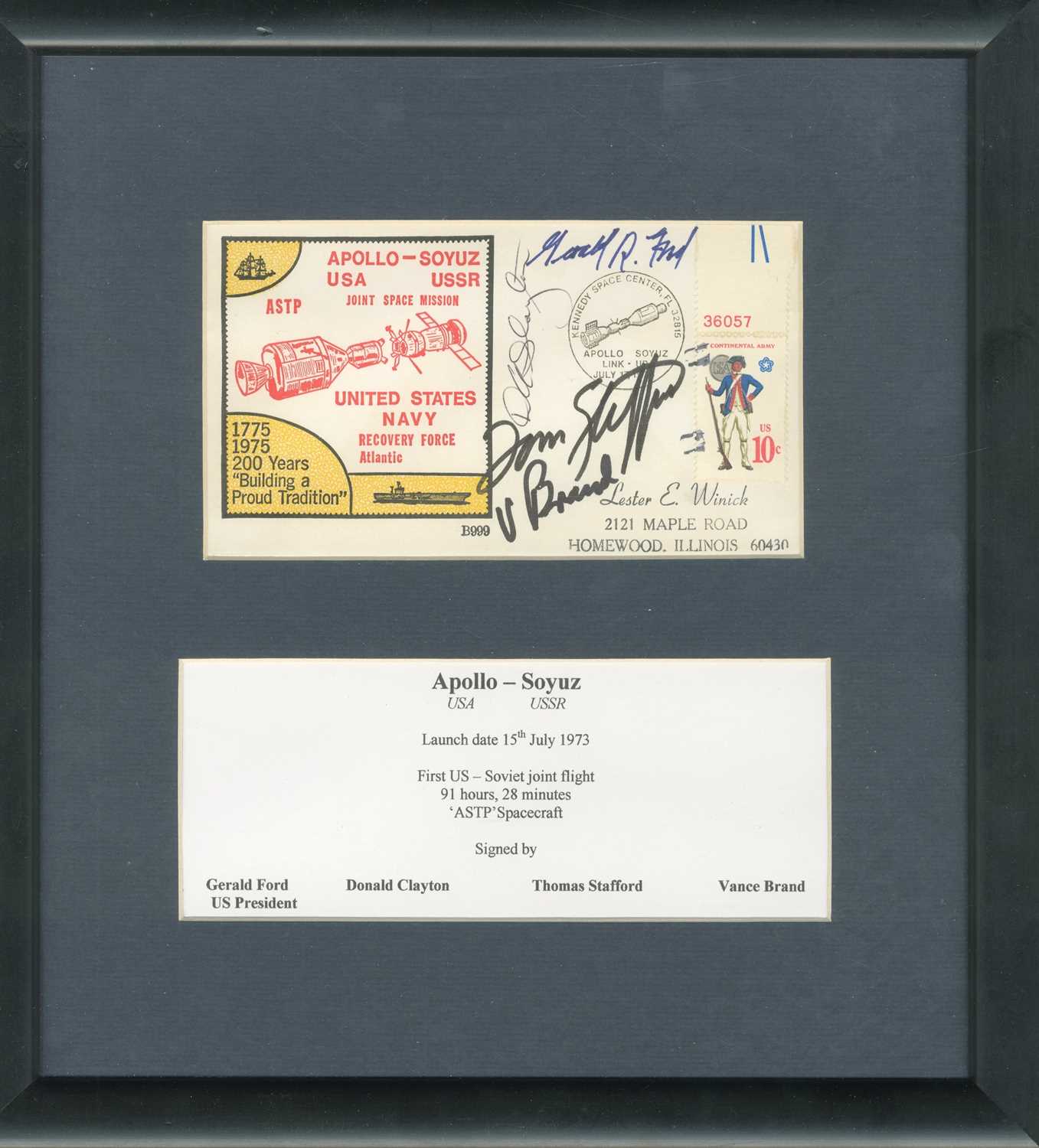 Lot 1302 - APOLLO-SOYUZ