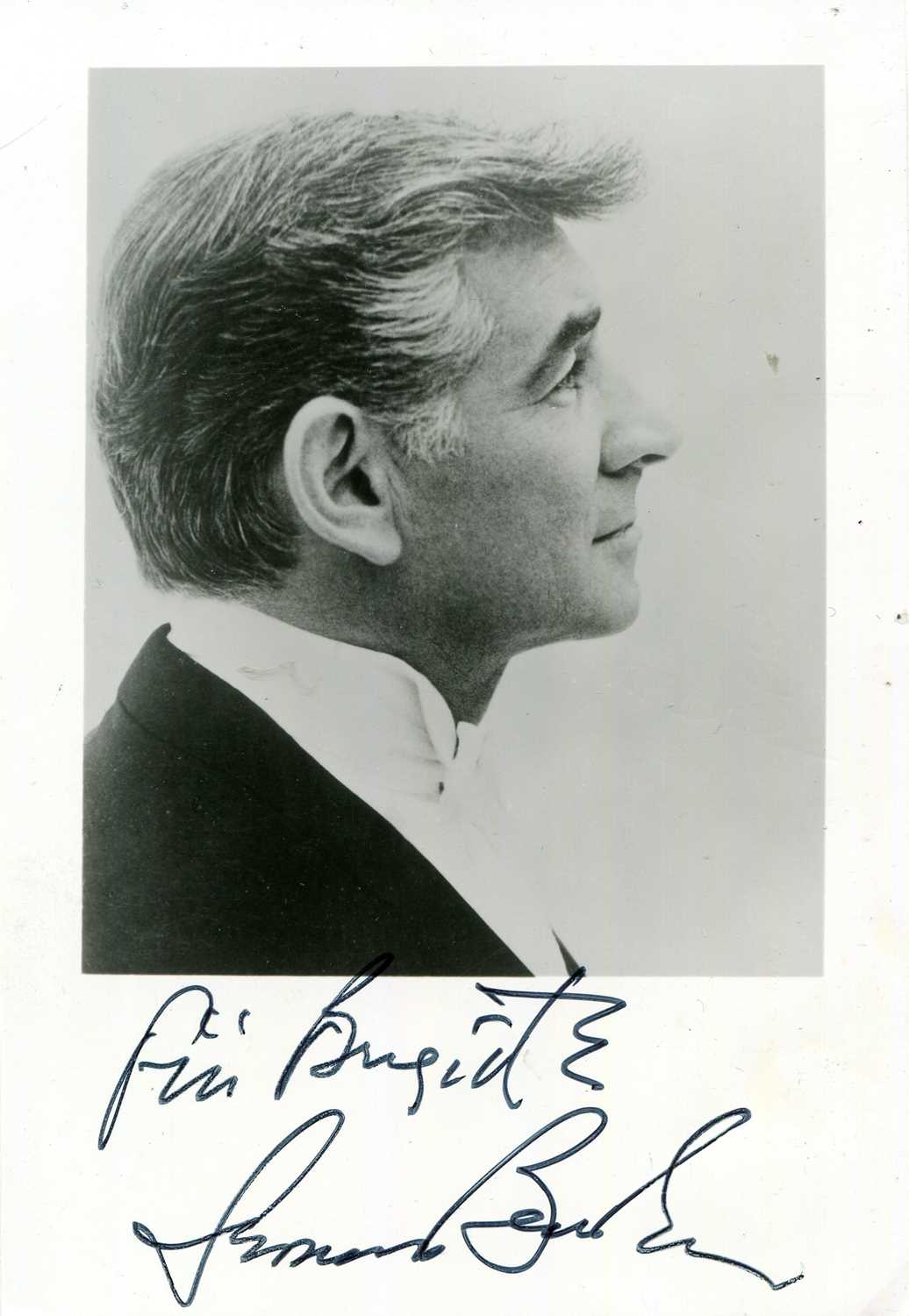 Lot 897 - BERNSTEIN LEONARD: (1918-1990)