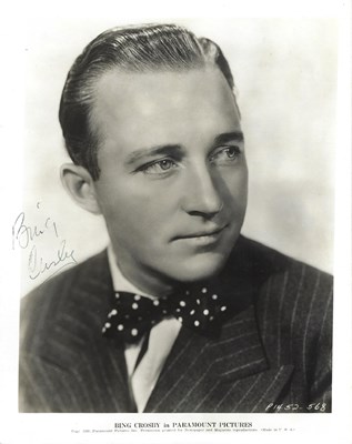 Lot 2 - CROSBY BING: (1903-1977)