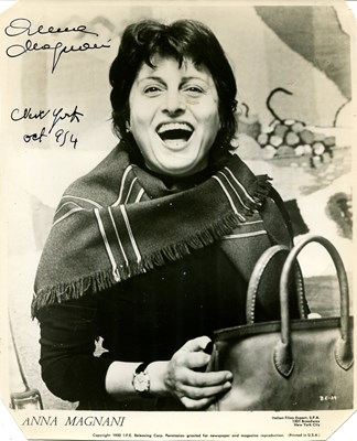 Lot 27 - MAGNANI ANNA: (1908-1973)