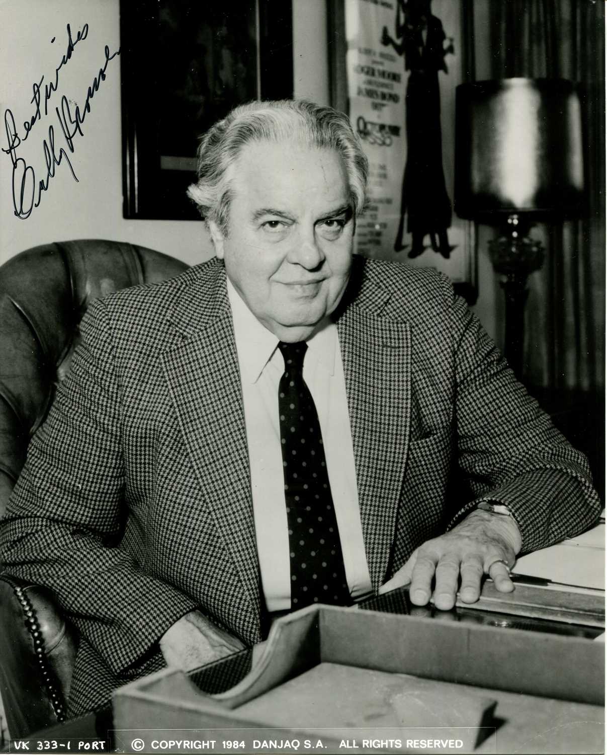 Lot 703 - BROCCOLI ALBERT R.: (1909-1996)