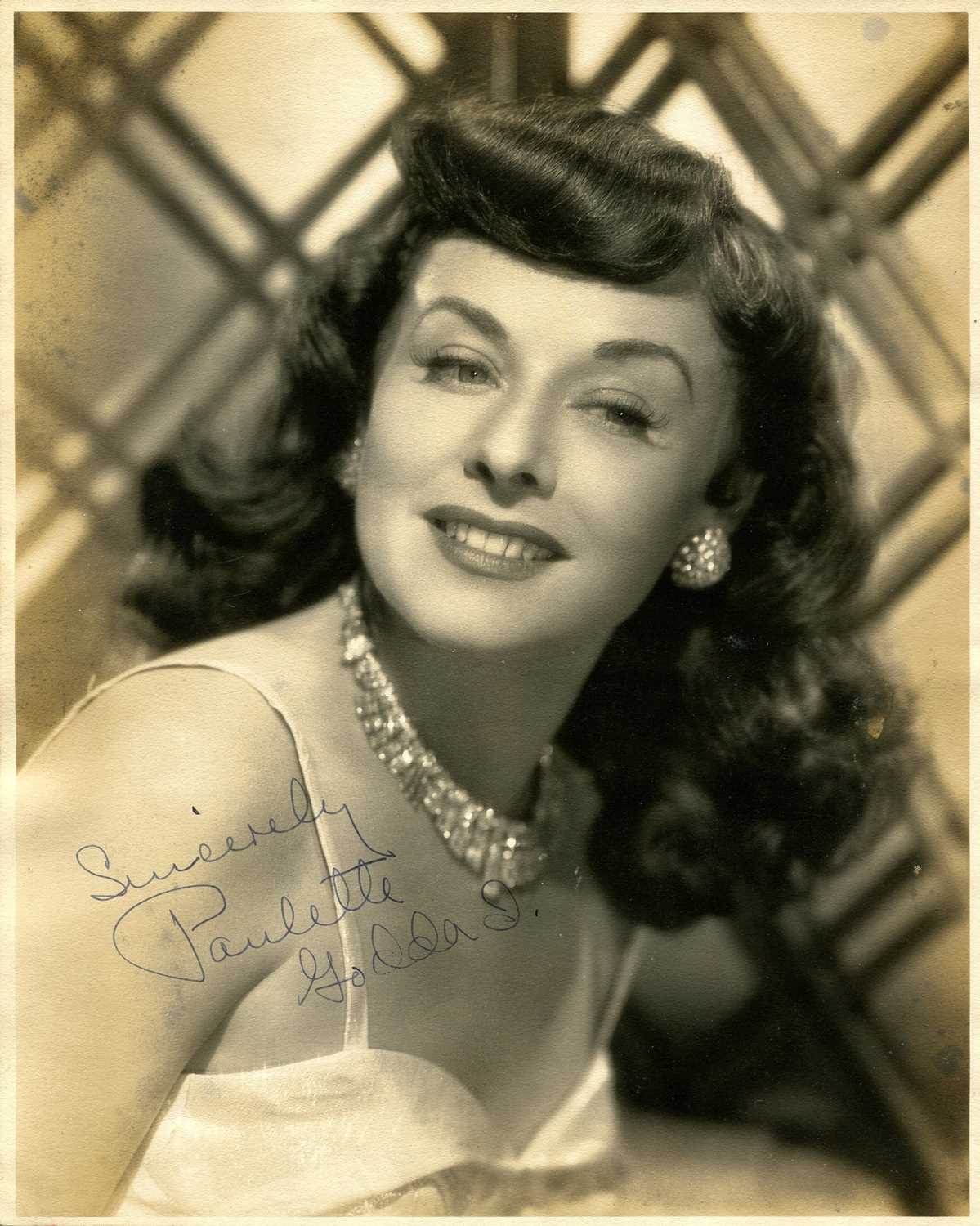 Lot 374 - GODDARD PAULETTE: (1910-1990)