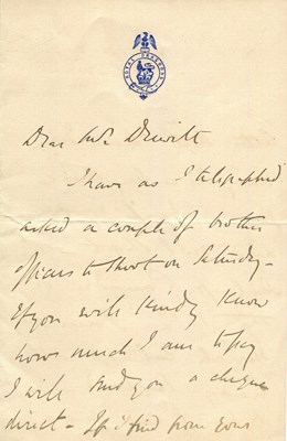 Lot 1483 - DULEEP SINGH VICTOR: (1866-1918)