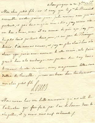 Lot 454 - LOUIS XV: (1710-1774)