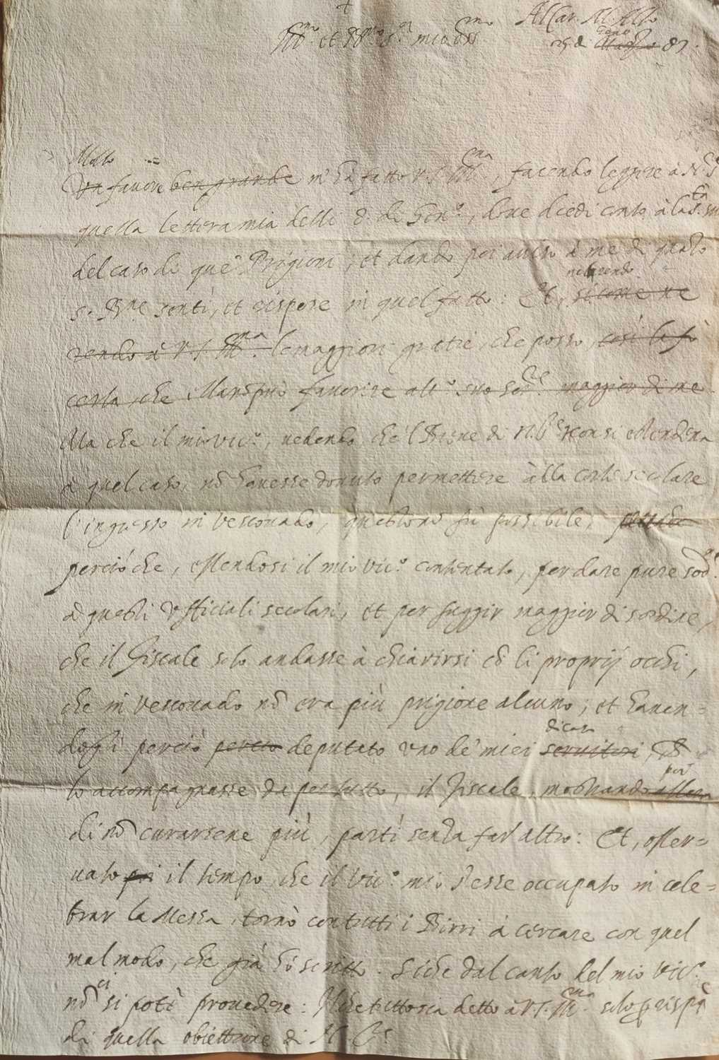 Lot 281 - GREGORY XIV: (1535-1591)