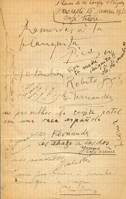 Lot 1065 - PICASSO & HIS CIRCLE