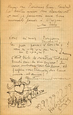 Lot 1065 - PICASSO & HIS CIRCLE