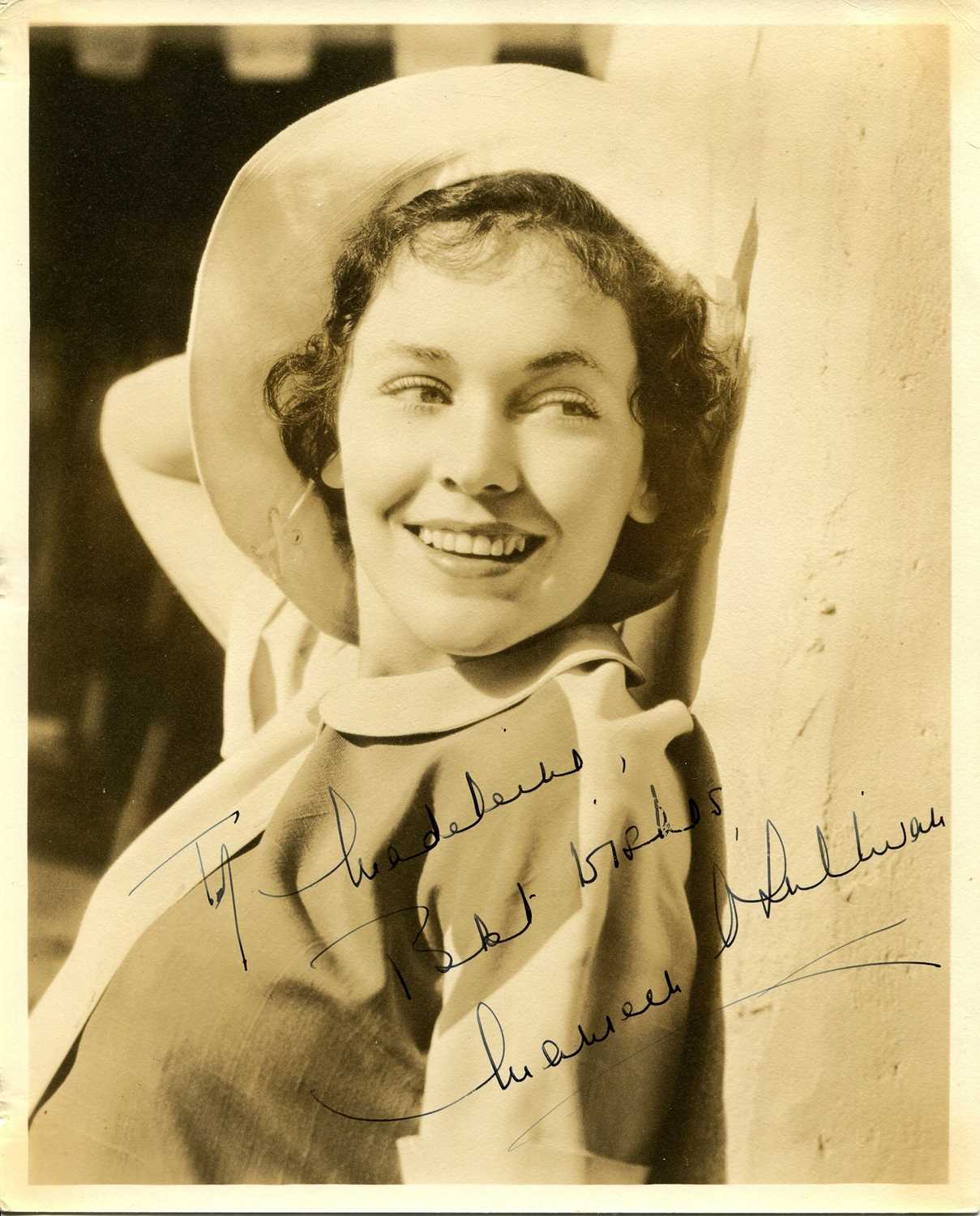 Lot 42 - O'SULLIVAN MAUREEN: (1911-1998)