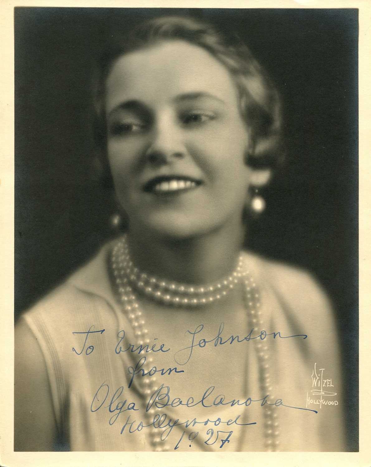 Lot 172 - BACLANOVA OLGA: (1893-1974)