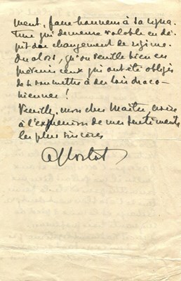 Lot 263 - CORTOT ALFRED: (1877-1962)
