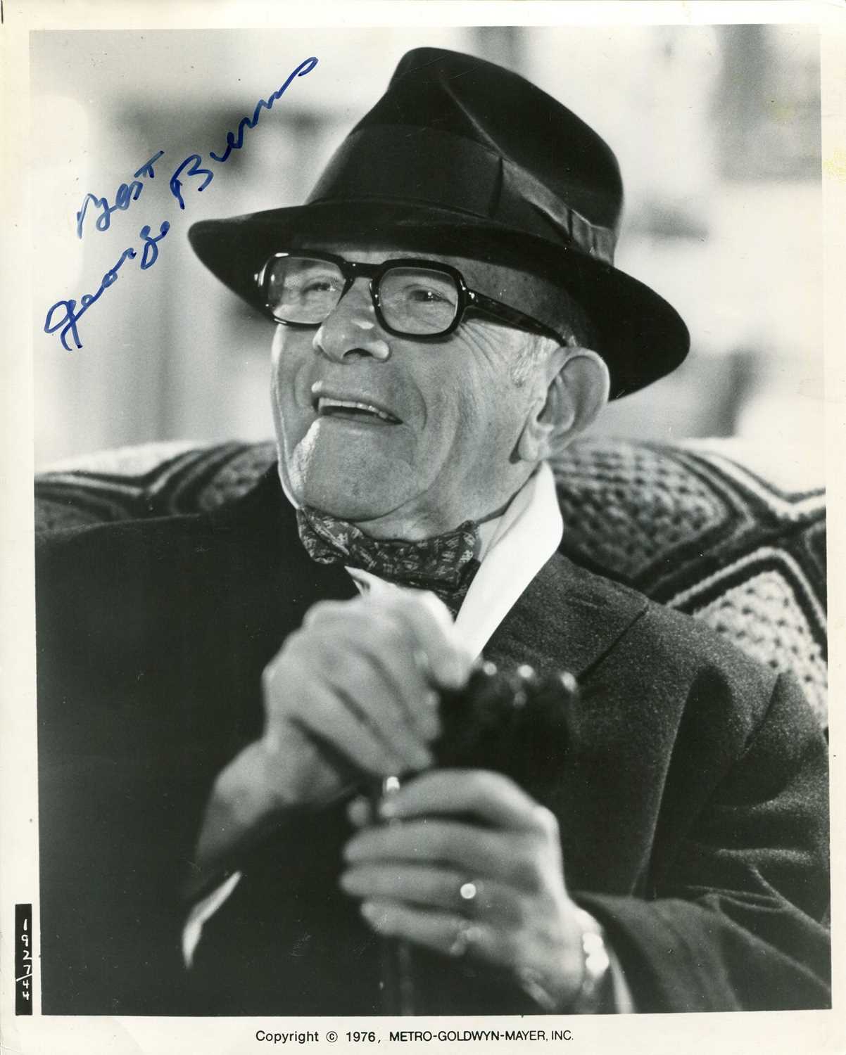 Lot 28 - BURNS GEORGE: (1896-1996)