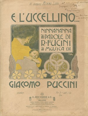 Lot 928 - PUCCINI GIACOMO: (1858-1924)