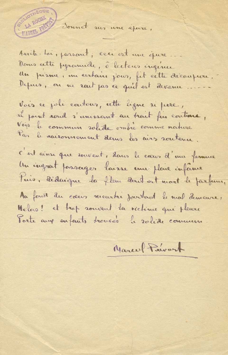 Lot 1288 - PREVOST MARCEL: (1862-1941)