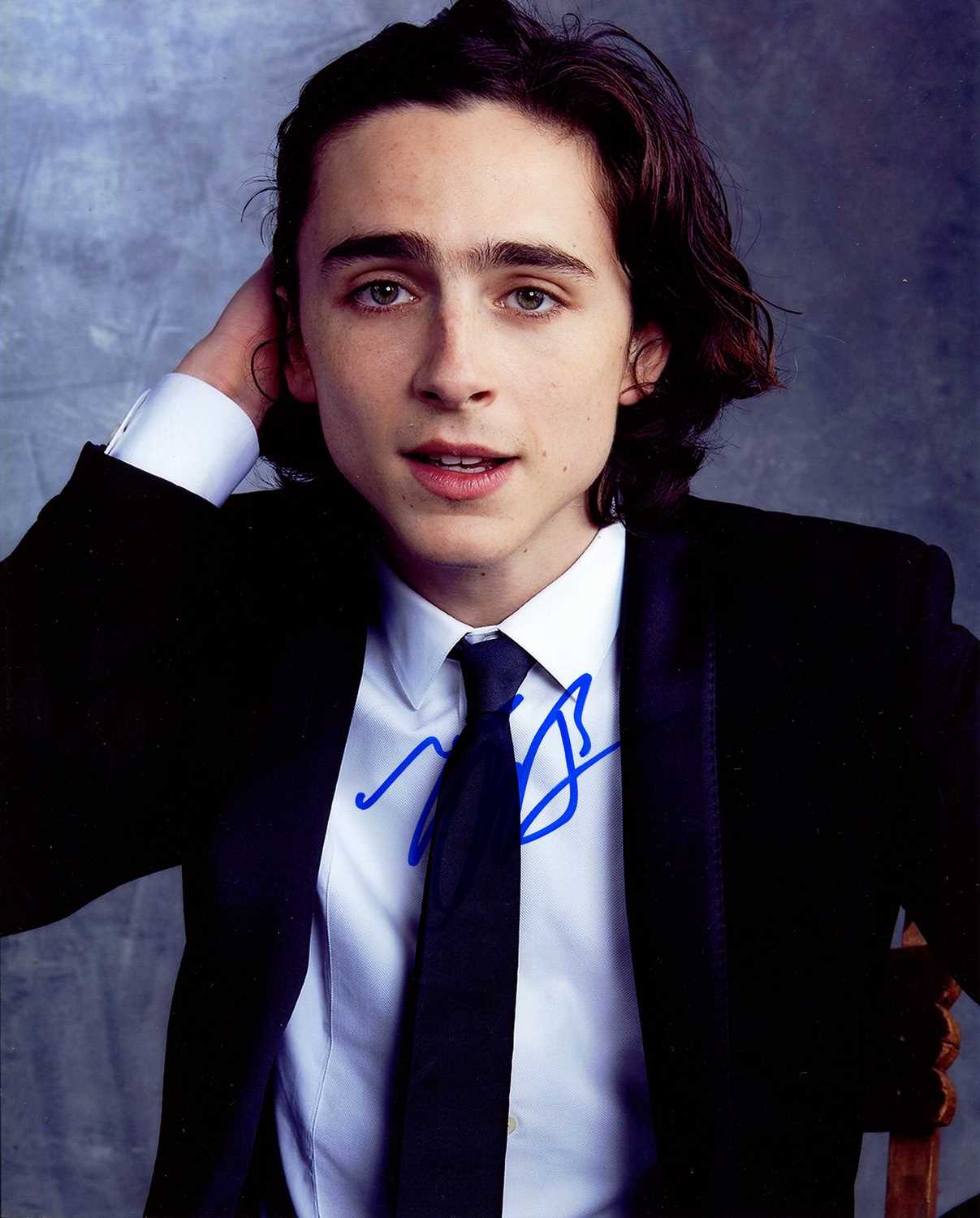 Lot 36 - CHALAMET TIMOTHEE: (1995- )
