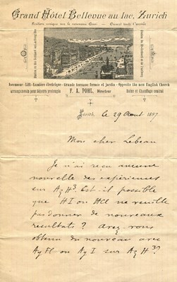 Lot 463 - MOISSAN HENRI: (1852-1907)