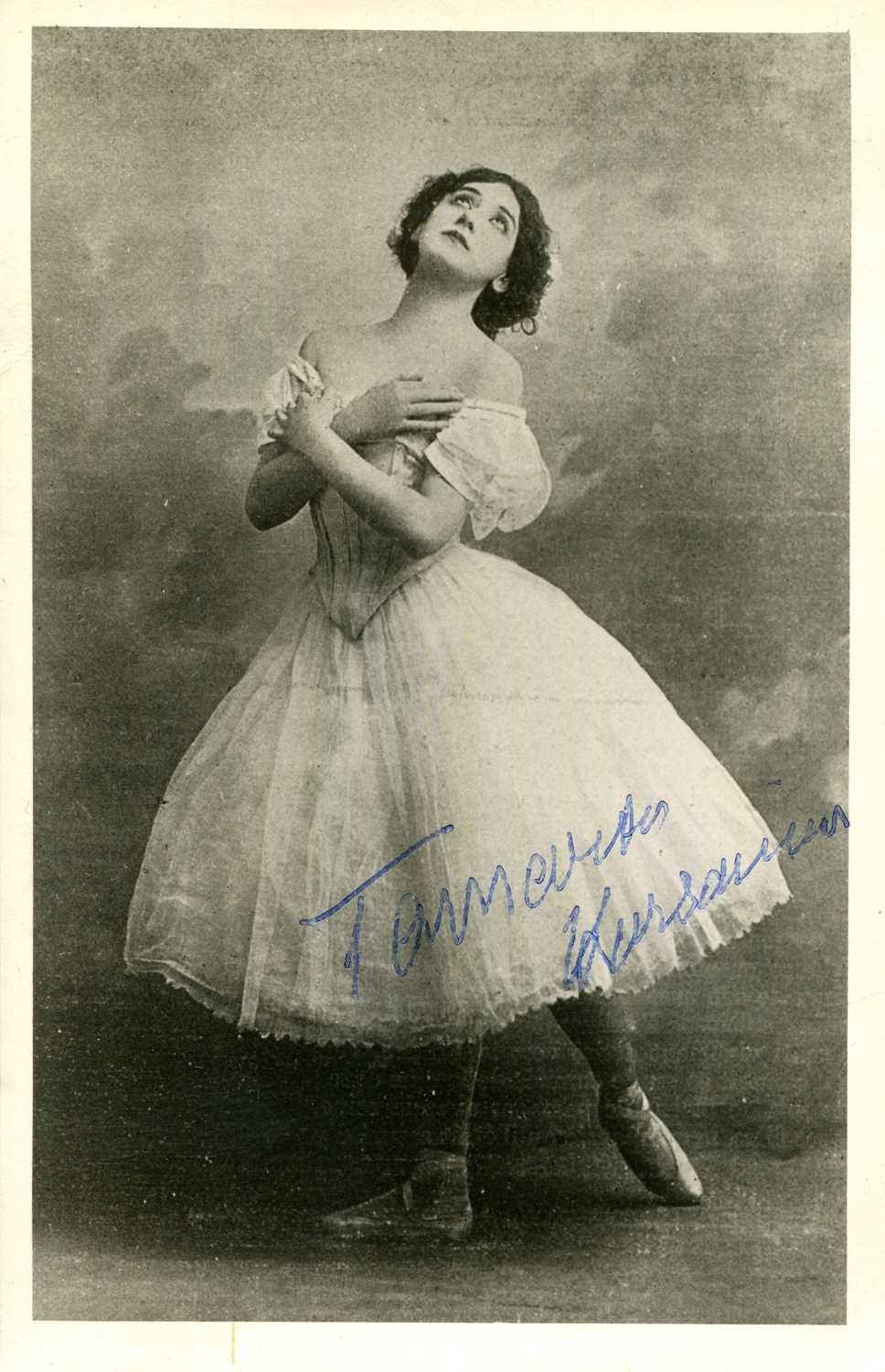 Lot 970 - KARSAVINA TAMARA: (1885-1978)