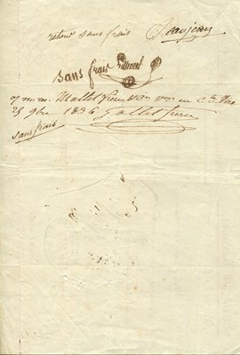 Lot 1255 - HONORE V: (1778-1841)