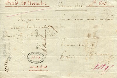 Lot 1255 - HONORE V: (1778-1841)