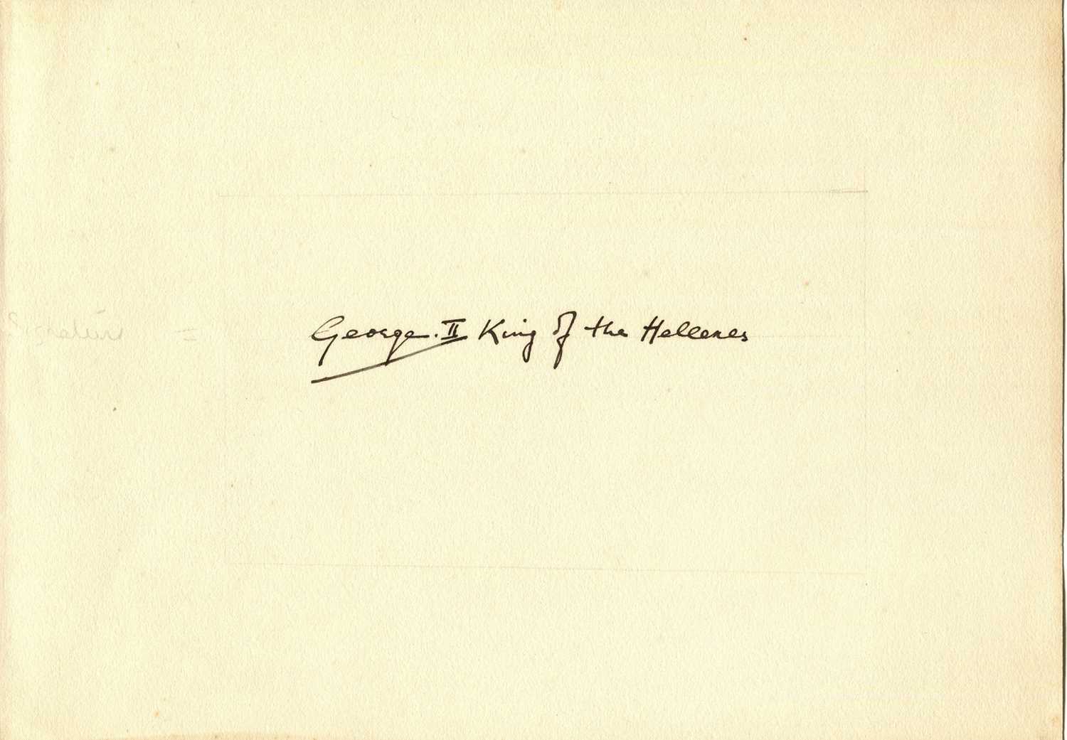 Lot 434 - GEORGE II: (1890-1947)