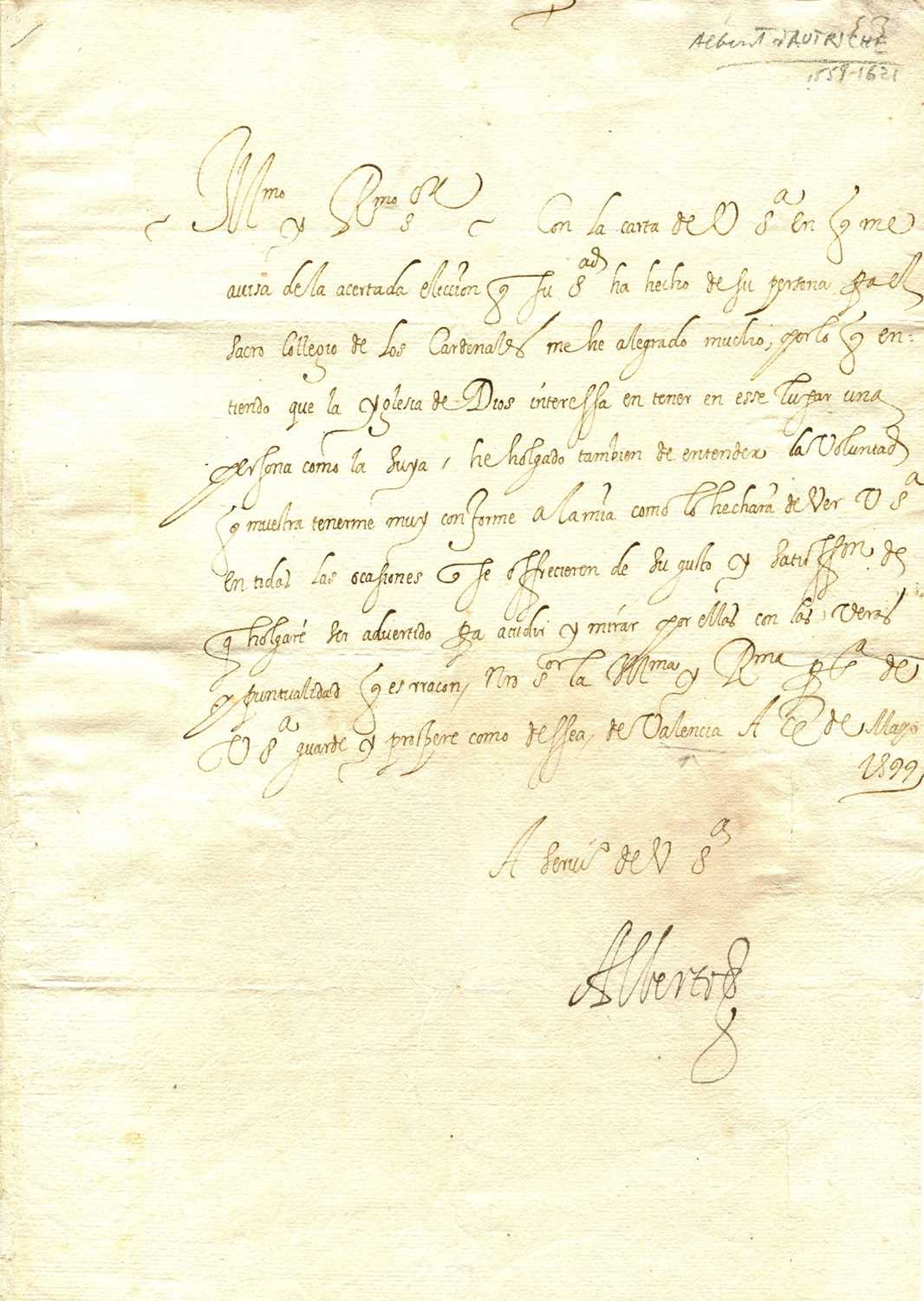 Lot 435 - ALBERT VII: (1559-1621)