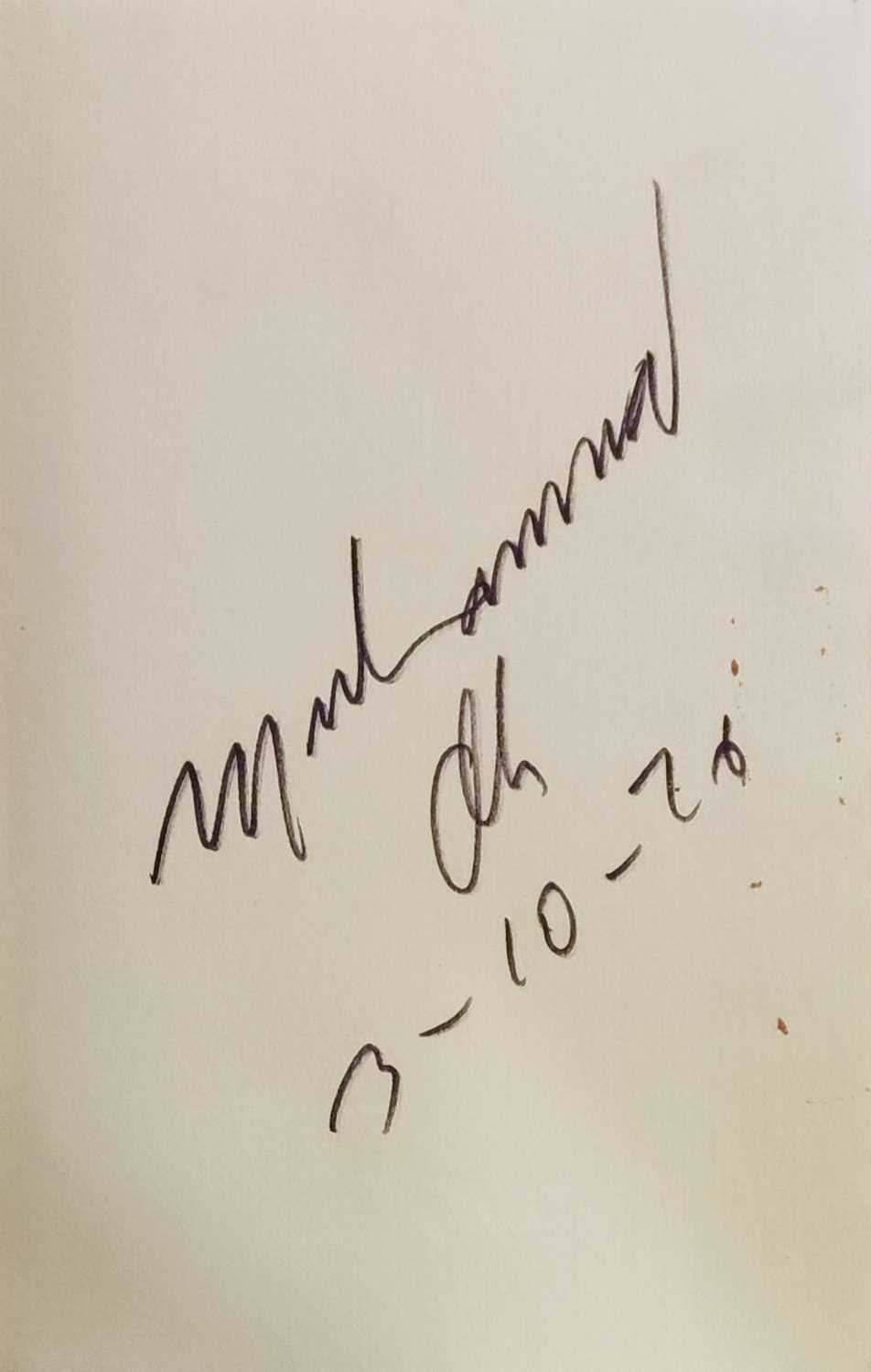 Lot 2 - ALI MUHAMMAD: (1942-2016)