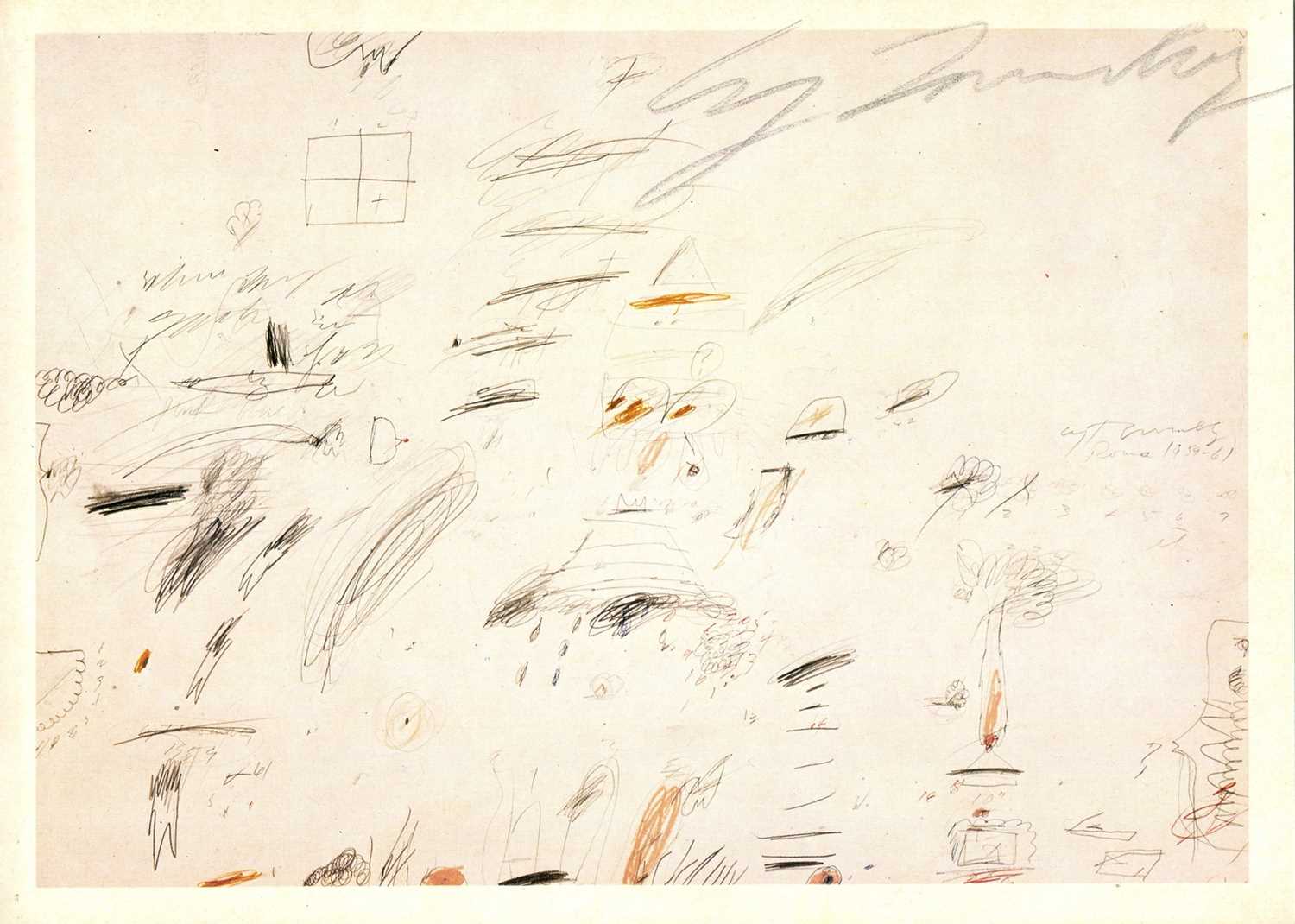 Lot 821 - TWOMBLY CY: (1928-2011)