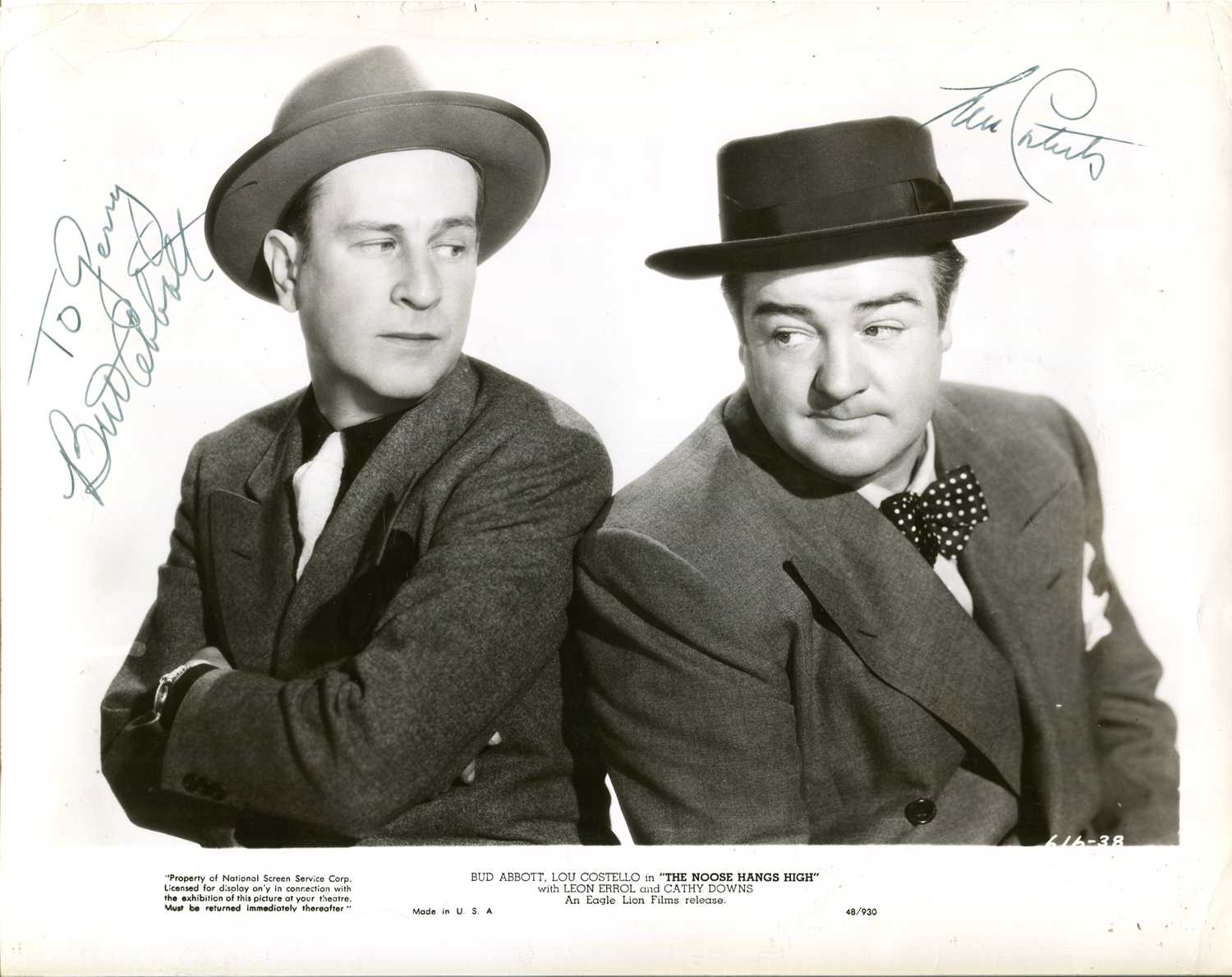 Lot 131 - ABBOTT & COSTELLO