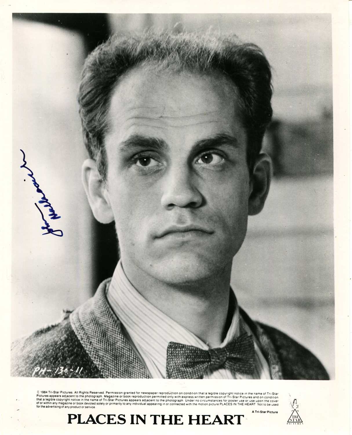 Lot 42 - MALKOVICH JOHN: (1953-     )