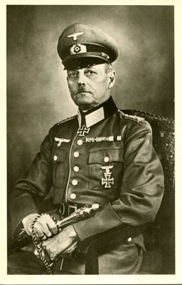 Lot 1276 - RUNDSTEDT GERD VON: (1875-1953)