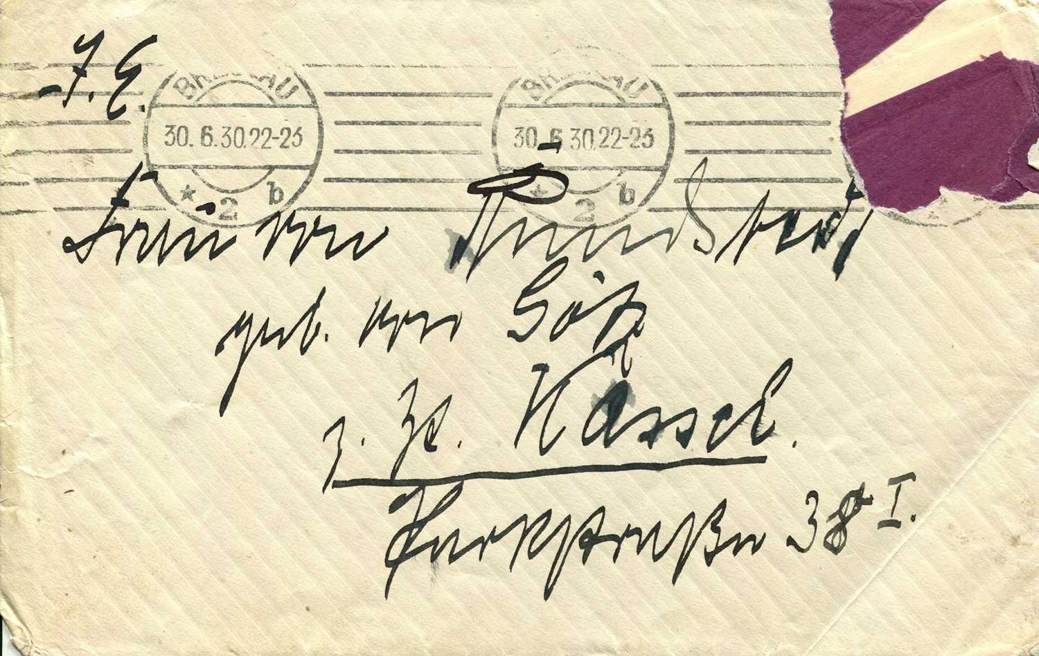 Lot 1276 - RUNDSTEDT GERD VON: (1875-1953)
