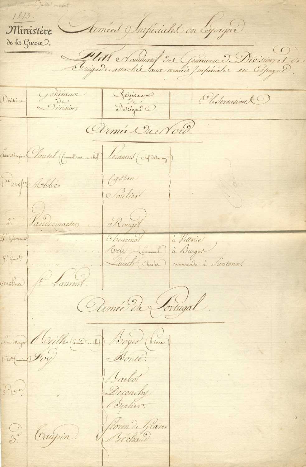 Lot 1082 - [SOULT NICOLAS JEAN DE DIEU