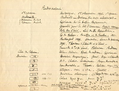 Lot 459 - BECQUEREL HENRI