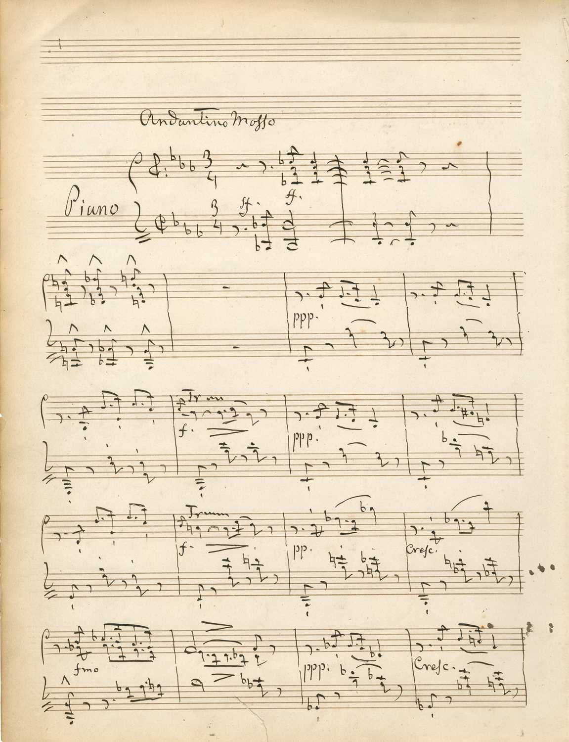 Lot 1457 - ROSSINI GIOACCHINO: (1792-1868)