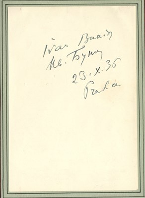 Lot 1200 - BUNIN IVAN: (1870-1953)