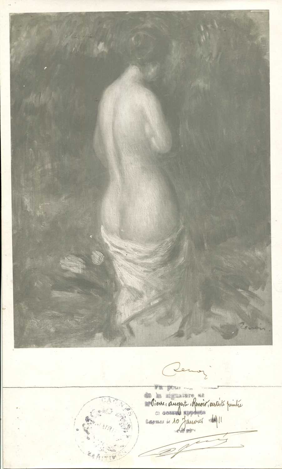 Lot 1057 - RENOIR PIERRE-AUGUSTE: (1841-1919)