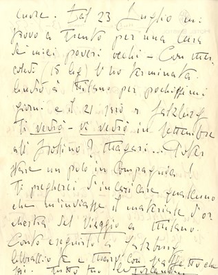 Lot 1024 - TOSCANINI ARTURO: (1867-1957)