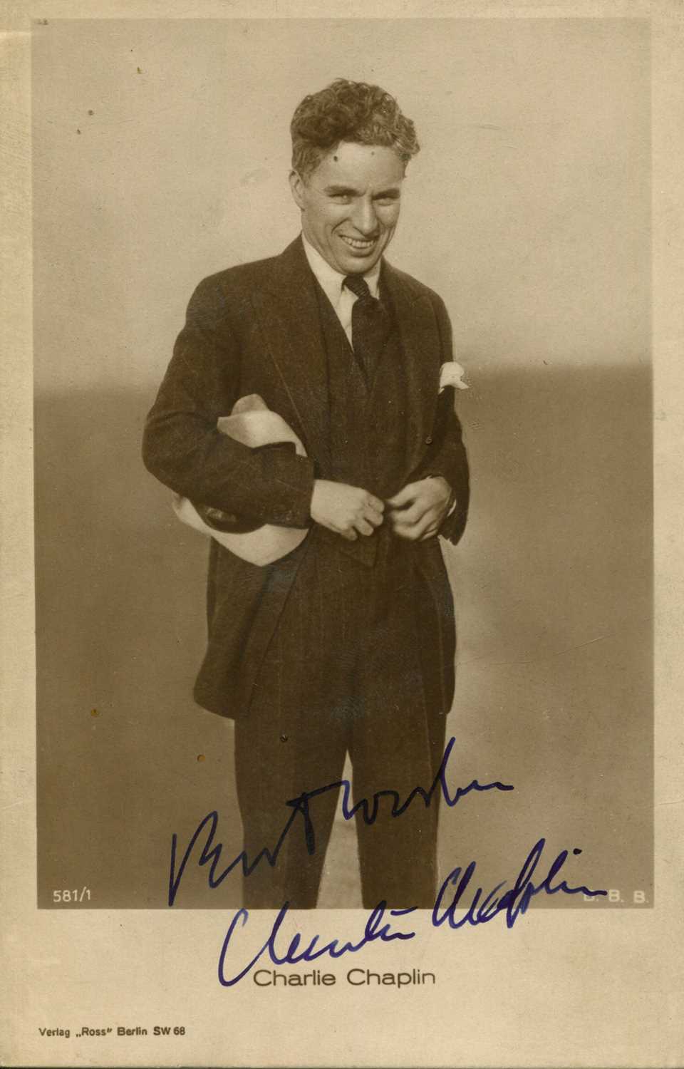 Lot 583 - CHAPLIN CHARLES: (1889-1977)