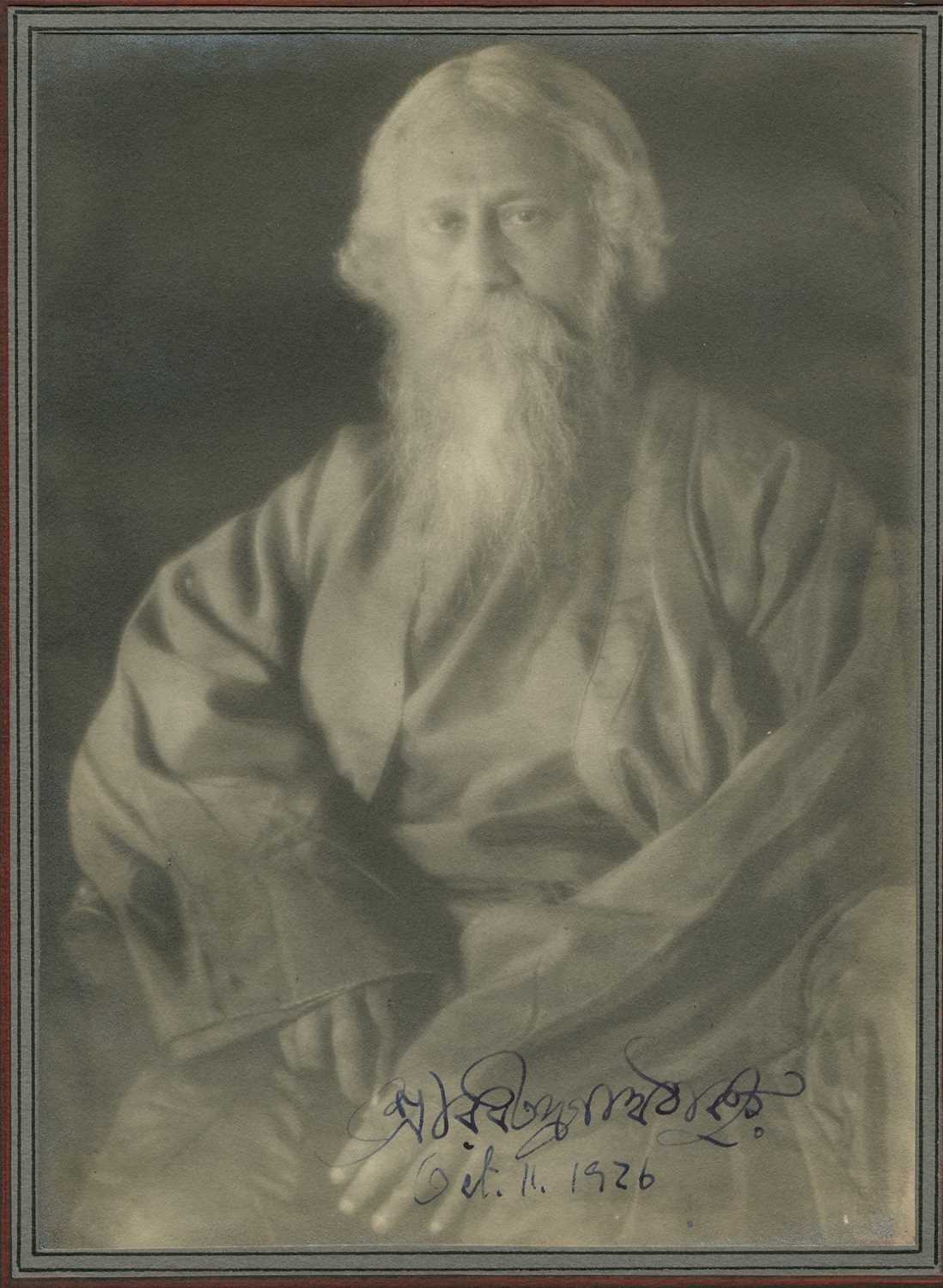 Lot 1488 - TAGORE RABINDRANATH: (1861-1941)