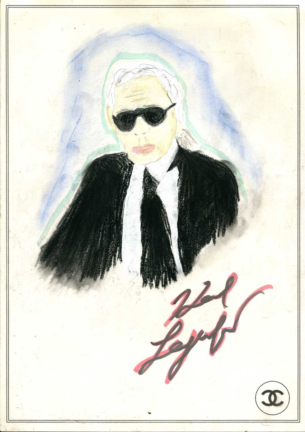 Lot 849 - LAGERFELD KARL: (1933-2019)