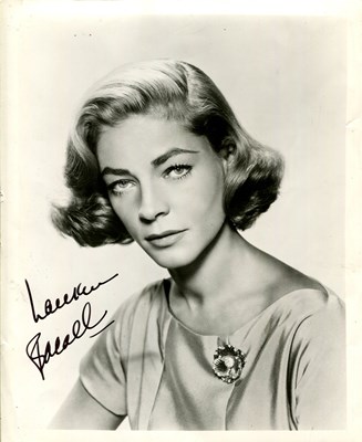 Lot 77 - BACALL LAUREN: (1924-2014)