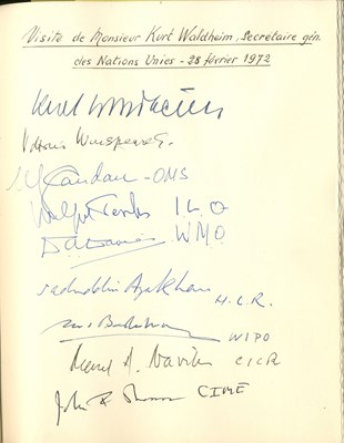 Lot 862 - [ALBUM AMICORUM] - [GALLAND JEAN-PAUL]: (1913-1991)