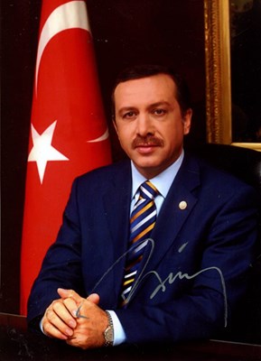 Lot 1352 - ERDOGAN RECEP TAYYIP: (1954- )